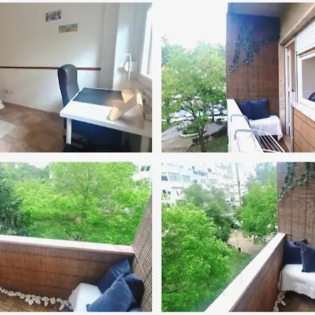 Quarto Cama Queen Lisboa Benfica Em Apartamento Familiar - Casa De Banho Compartilhada - Temos Cao Exterior photo